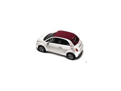 Autocolant Fiat 500 Fluture fildeș