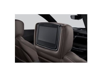 Cadillac XT4 Infotainmentsystem für Rücksitze mit DVD-Player (in schwarzem Leder)