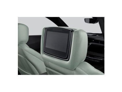 Cadillac XT4 Infotainment system for rear seats with DVD player - in Light Platinum leather