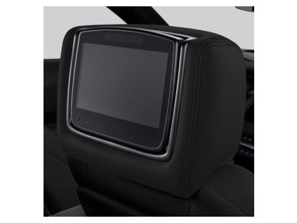 Cadillac XT5 Infotainment systém pro zadní sedadla s DVD přehrávačem v černé kožence Jet Black