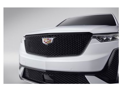 Cadillac XT6 Grille - black with Cadillac logo