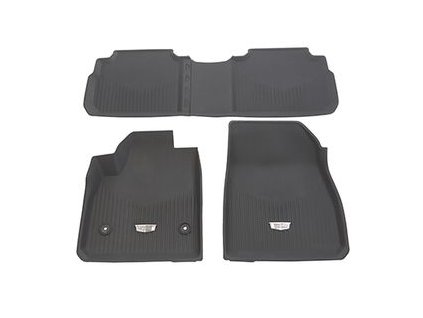 Cadillac XT6 Floor mats - dark titanium (1st and 2nd series)
