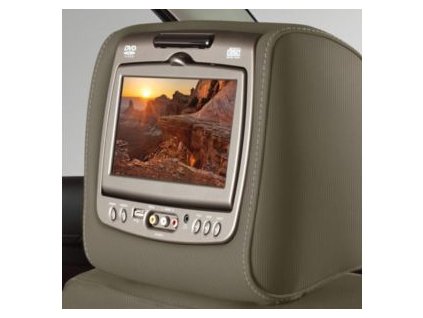 Chevrolet / Cadillac Escalade / Escalade ESV, GMC Yukon/ XL Infotainment system for rear seats with DVD player - Dune