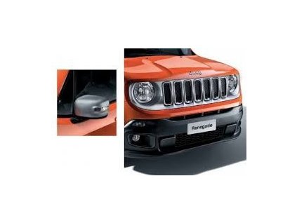 Jeep Renegade BU Kit (maska+kryty zrcátek) silver metallic