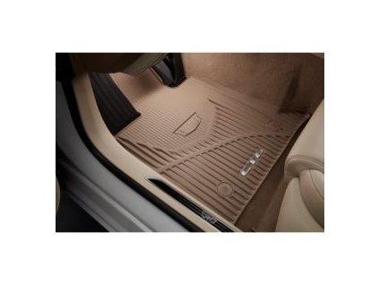 Cadillac CT6 Floor mats - in maple color with CT6 logo