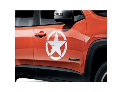 Jeep Renegade Door matricák US Army fehér