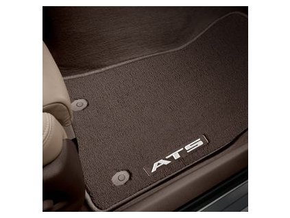 Cadillac ATS Textile carpet - brown with ATS logo