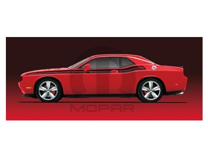 Dodge Challenger LC Grafică laterală