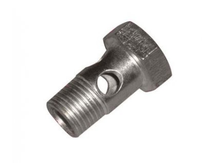 Brake supply hose screw