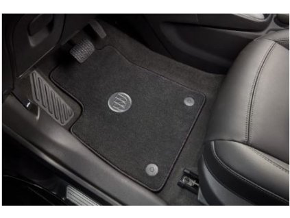 Buick Encore 2nd gen floor mats for front and back black with logo