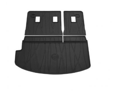 Buick Enclave Kofferraummatte der 2. Generation mit Buick-Logo (für Modelle mit automatisch umklappbaren Sitzen)