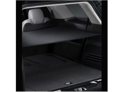 Buick Enclave 1. generacji, cieniowana osłona bagażnika w kolorze EBONY