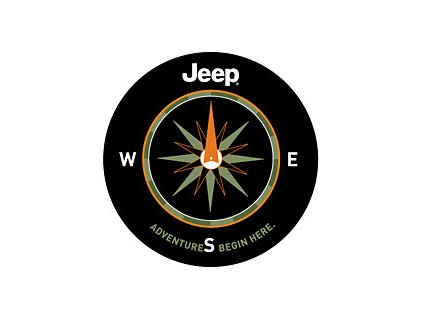 Jeep Wrangler Reserveradabdeckung ADVENTURE 16&#39;