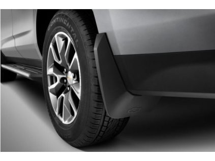 Chevrolet Tahoe 5.gen Zadné ochranné kryty v čiernej farbe s logom Bowtie