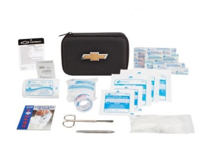 Chevrolet First Aid Kit with Bowtie logo