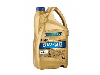 Ravenol motorolaj 5W-30 HDX (5L)