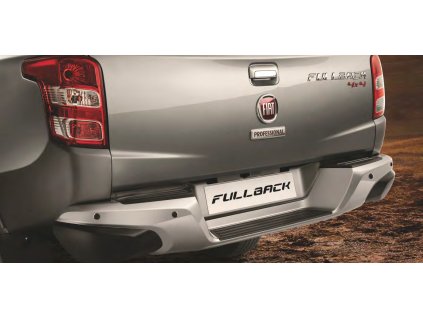 Fiat Fullback Tylne czujniki parkowania, z tylnym zderzakiem stopniowym