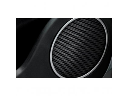 Fiat Punto, ramki głośników EVO w drzwiach w kolorze comfortline szary srebrny