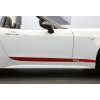 Autocolante Fiat 124 Spider 124 roșii pe ușă