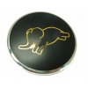 Lancia Ypsilon Badge Elephant yellow