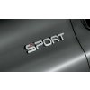 Fiat 500 Napis z boku Sport
