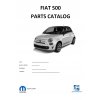 Fiat 500 Katalóg dielov / Parts catalog