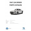 Fiat 124 Spider Katalog części / katalog części