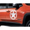 Jeep Renegade Door stickers US Army white