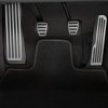 Pedalabdeckungen für Cadillac ATS-Schaltgetriebe – Schwarz