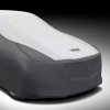 Cadillac ATS Outdoor car cover - gray and white