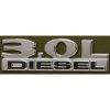 Beschriftung 3.0L DIESEL WK/WH