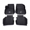 Buick LaCrosse 3rd gen PREMIUM ALL WEATHER FLOOR INSERTS FOR FIRST AND SECOND ROW SEATS IN BLACK WITH BUICK LOGO