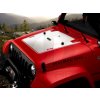 Jeep JK Wrangler samolepka Silver Hood