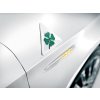 Insigna Alfa Romeo cu quatrefoil verde