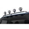 Iveco Napi Kiegészítő lámpa Teljes LED 700 lm. átmérőjű 9" fekete borító/króm gyűrű