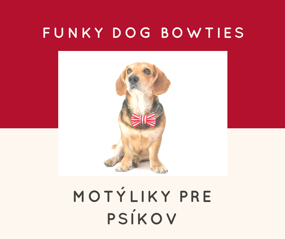 Funky Dog motýliky pre psíkov