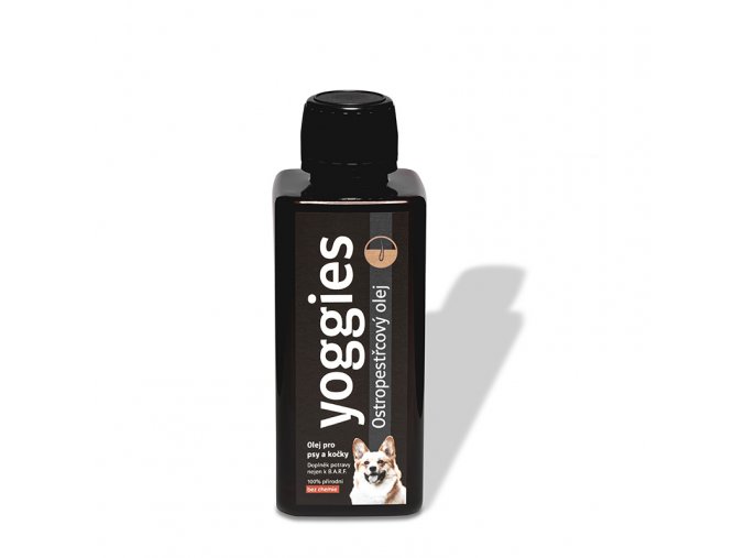 yoggies ostropestrecovy olej pro psy a kocky 250 ml