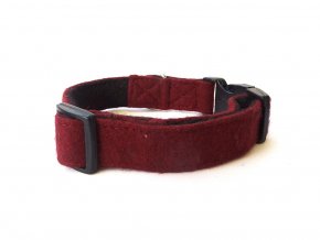 Wool Collar Maroon