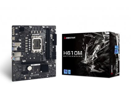 Biostar H610MH základní deska Intel H610 LGA 1700 Micro ATX