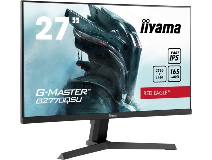 iiyama G-MASTER G2770QSU-B1 počítačový monitor 68,6 cm (27") 2560 x 1440 px Wide Quad HD LCD Černá
