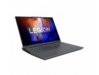 Lenovo Legion 5 Pro 6800H Notebook 40,6 cm (16") WQXGA AMD Ryzen™ 7 16 GB DDR5-SDRAM 512 GB SSD NVIDIA GeForce RTX 3060 Wi-Fi 6E (802.11ax) Windows 11 Home Šedá
