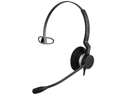 Jabra Biz 2300 QD Mono Sluchátka s mikrofonem Kabel Přes hlavu Kancelář / call centrum Černá