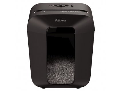 Fellowes Powershred LX41 skartovačka Na malé částice Černá