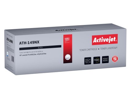 Activejet toner ATH-149NX (náhradní HP 149X W1490X; Supreme; 9500 stran; černý)