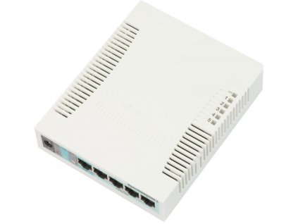 Mikrotik RB260GS Gigabit Ethernet (10/100/1000) Podpora napájení po Ethernetu (PoE) Bílá