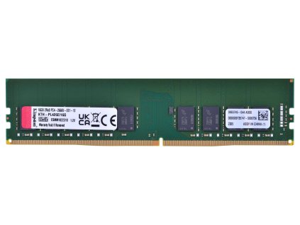 Dedikovaná paměť Kingston pro HPE/HP 16GB DDR4-2666Mhz ECC Module
