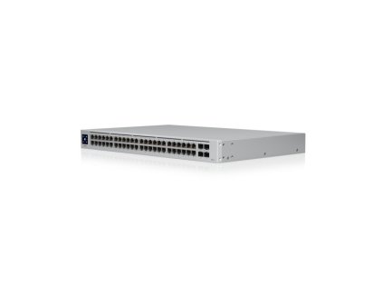 Ubiquiti UniFi USW-48-POE síťový přepínač Řízený L2 Gigabit Ethernet (10/100/1000) Podpora napájení po Ethernetu (PoE) 1U Nerezová ocel