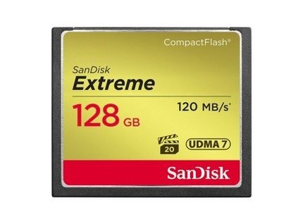 SanDisk CF Extreme 128GB CompactFlash (CF)