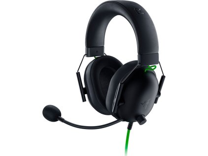 Razer Blackshark V2 X Sluchátka s mikrofonem Kabel Přes hlavu Hraní Černá, Zelená