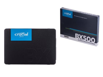 Crucial CT500BX500SSD1 SSD disk 2.5" 500 GB Serial ATA III 3D NAND